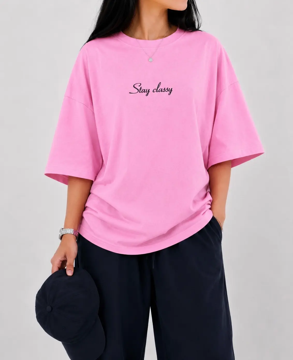 تیشرت باکسی stay